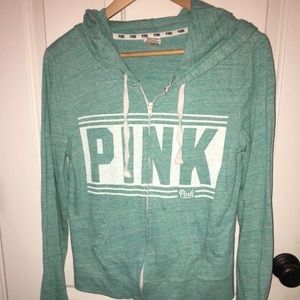 VS Pink lightweight hoodie